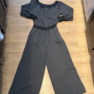 FP Movement by Free People Dark Gray Jumpsuit